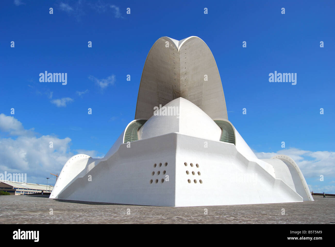 Auditorio de Tenerife, Avenida de la Constitucion, Santa Cruz de Tenerife, Tenerife, Isole Canarie, Spagna Foto Stock