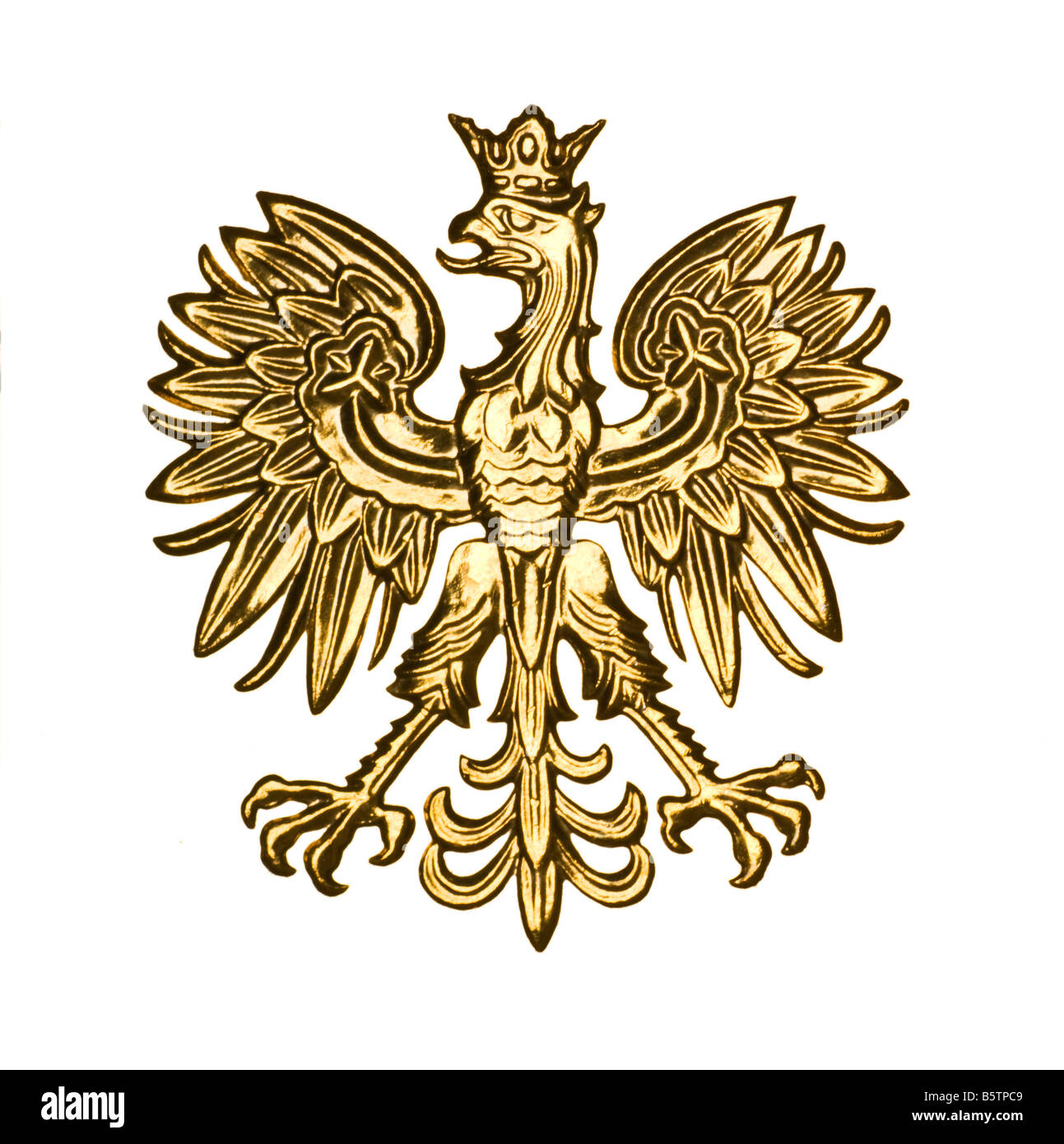 Flagtex Bandiera della Polonia con stemma, 150 cm x 90 cm, bandiera dello stato polacco con aquila, resistente alle intemperie, bandiera nazionale europea