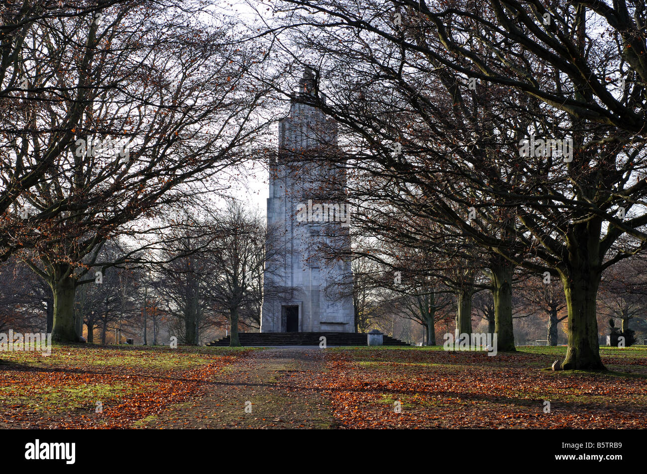 War Memorial Park in autunno, Coventry, West Midlands, England, Regno Unito Foto Stock