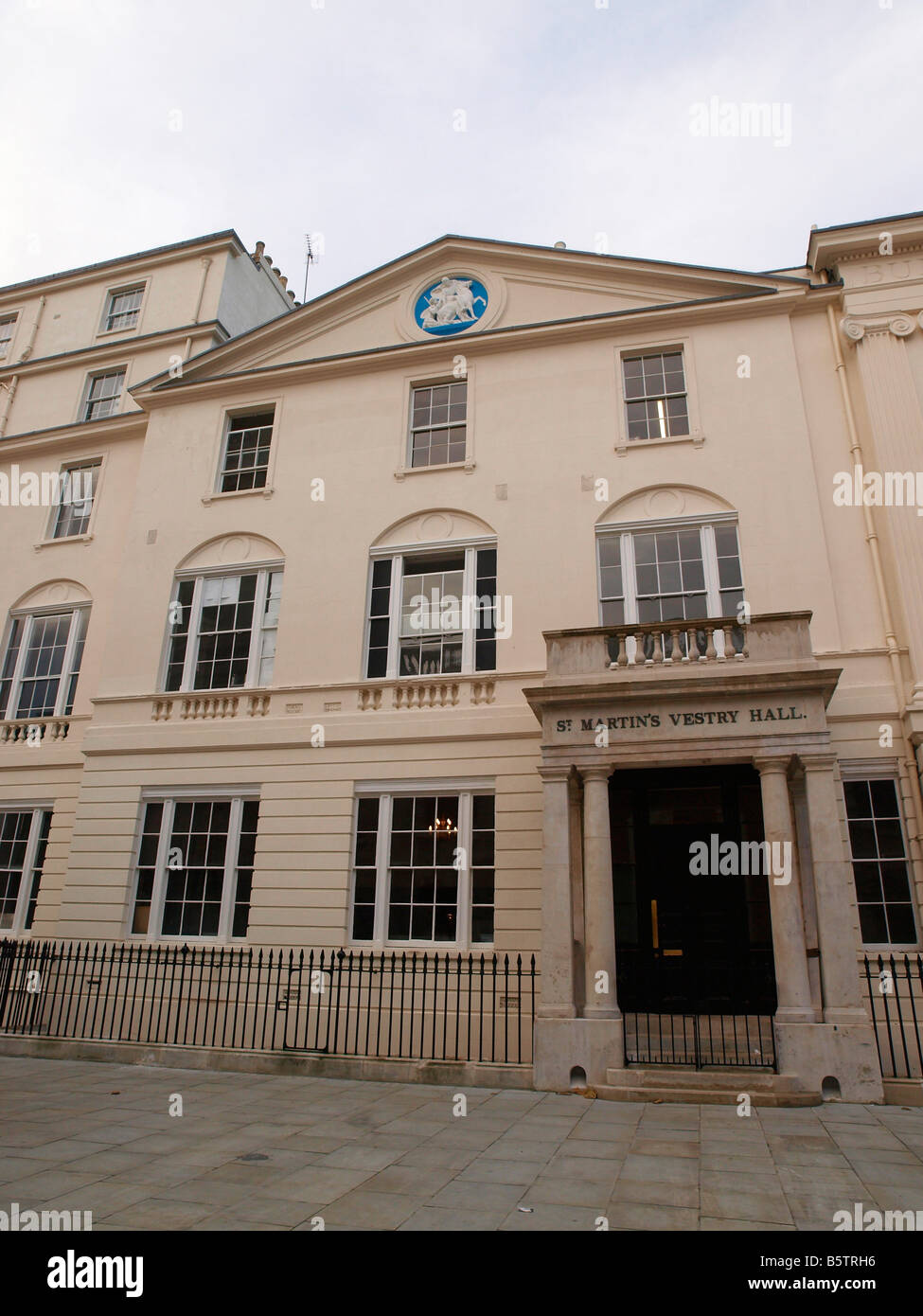 St. Martins Sacrestia Hall John Nash 1827-30 Foto Stock