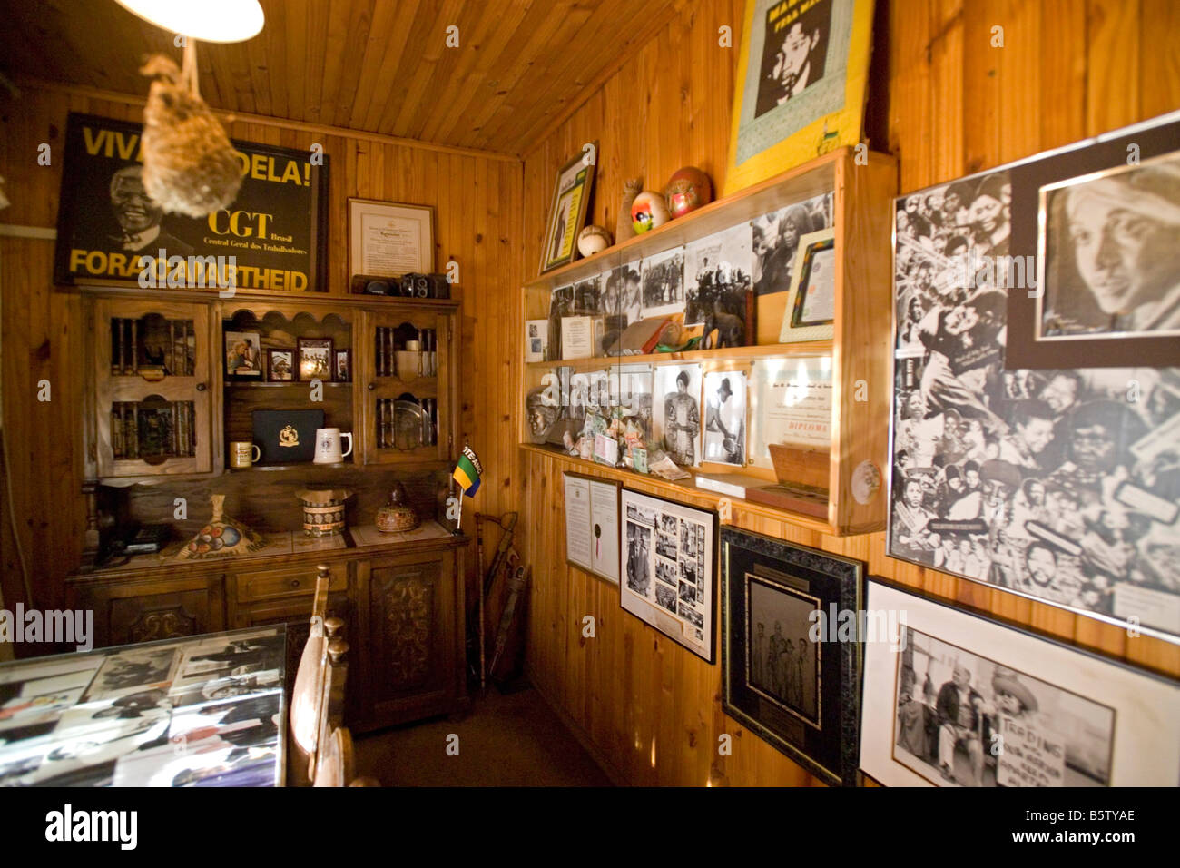 Nelson Mandela casa-museo Soweto Johannesburg Sudafrica Africa Foto Stock