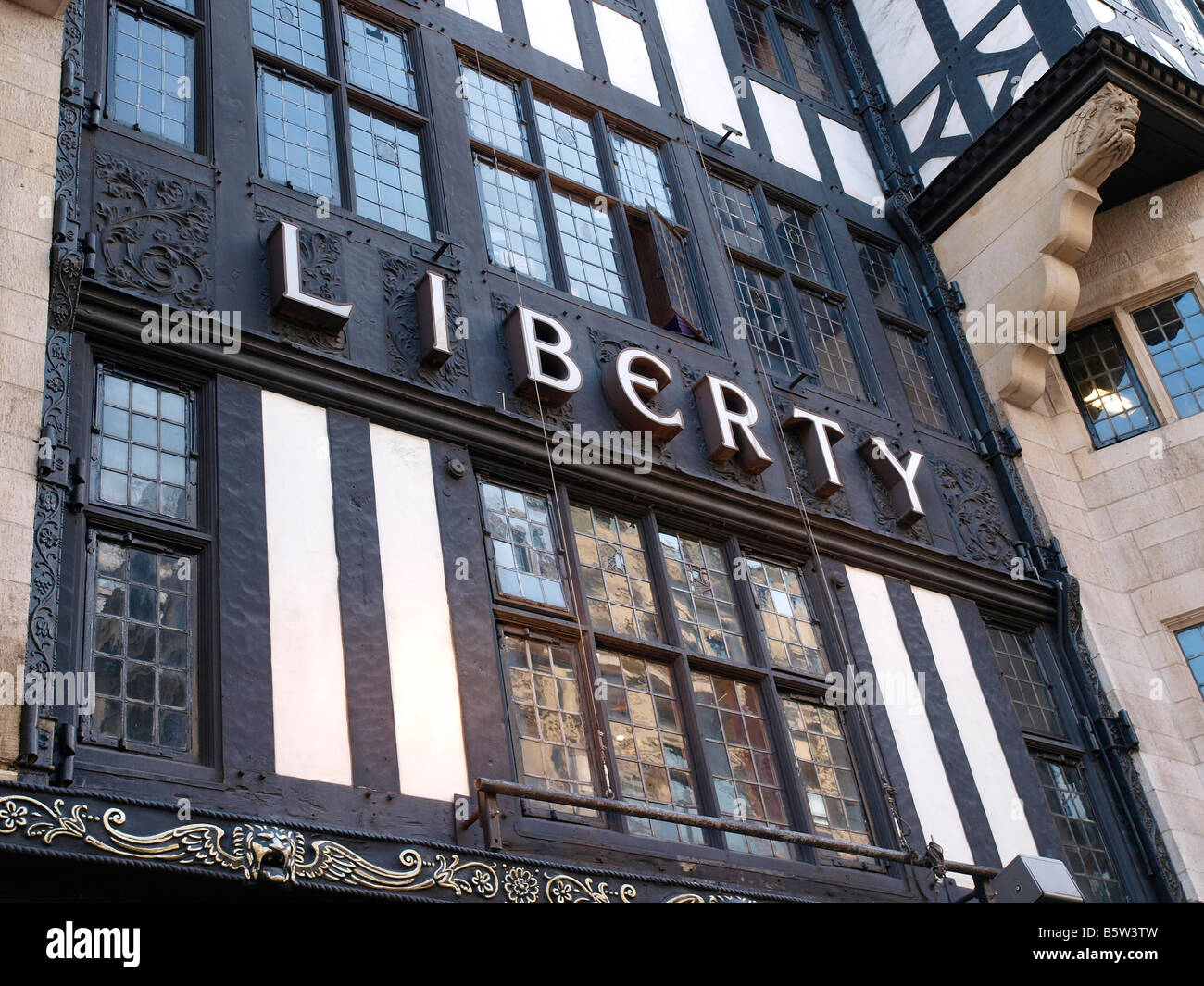 Liberty Department Store di Regent Street London Foto Stock