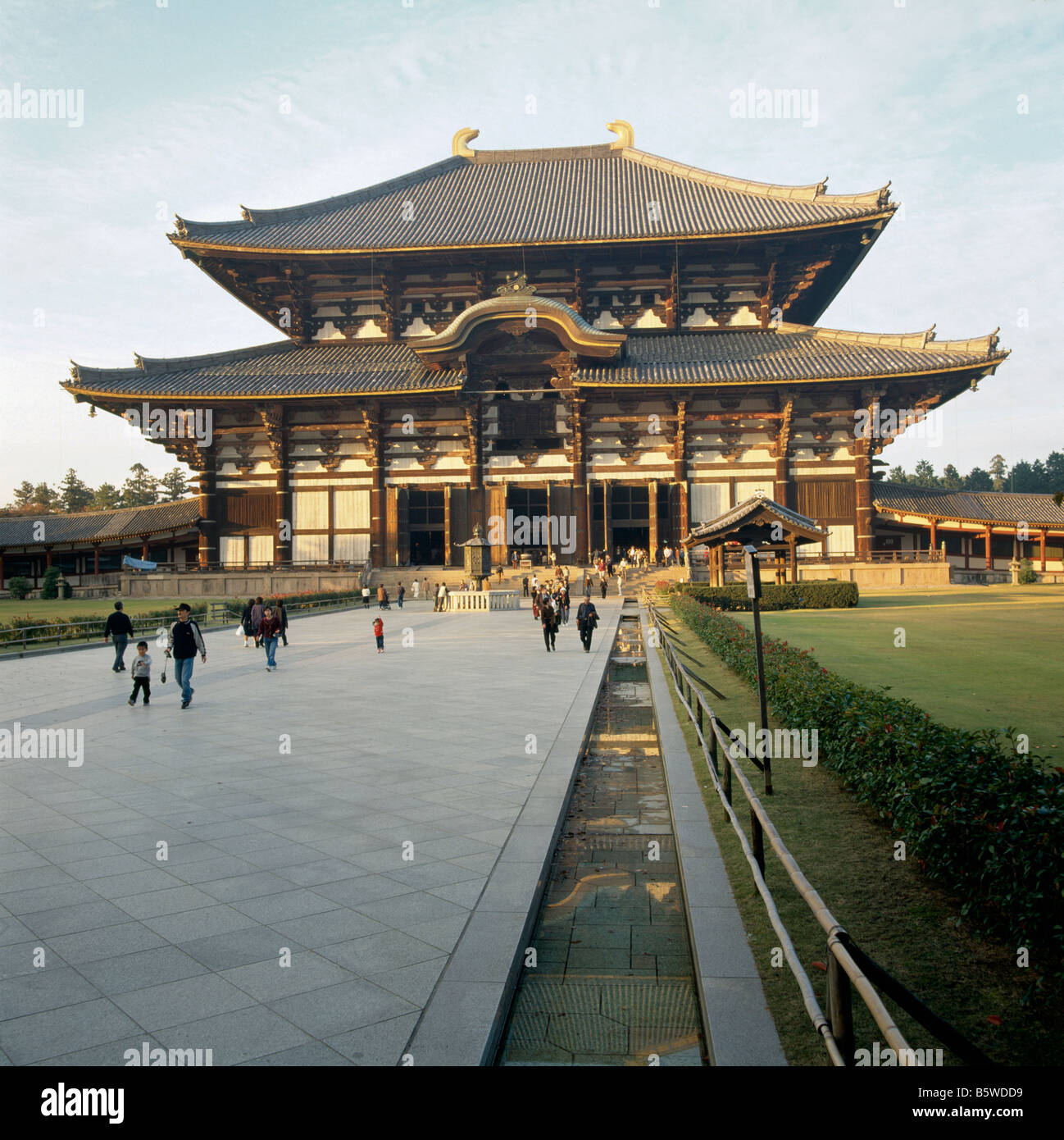 Giappone Nara Todai-Ji Daibutsu-Den Foto Stock