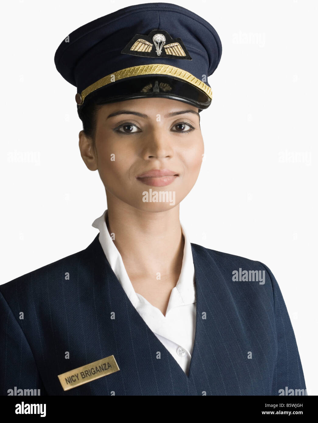 Ritratto di una donna Air Force Officer Foto Stock