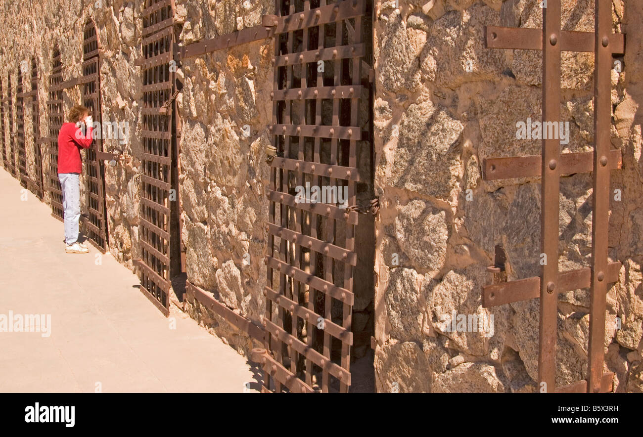 Yuma Territorial Prison State Historic Park Arizona USA Foto Stock