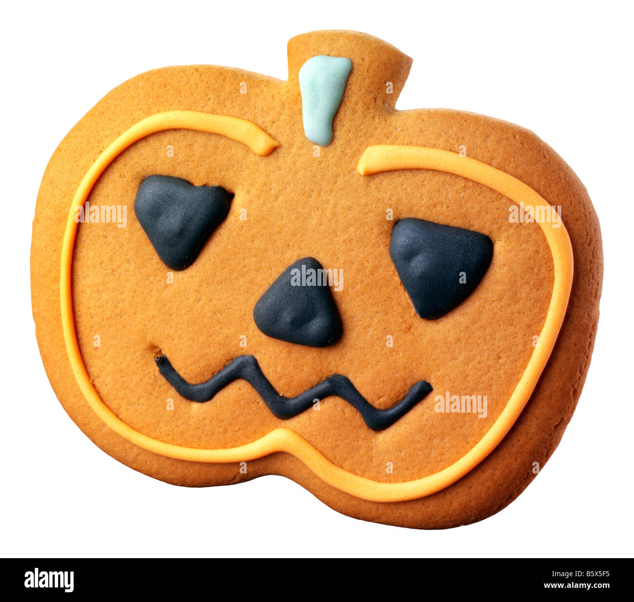 Zucca di Halloween biscotto o cookie,TAGLIARE Foto Stock