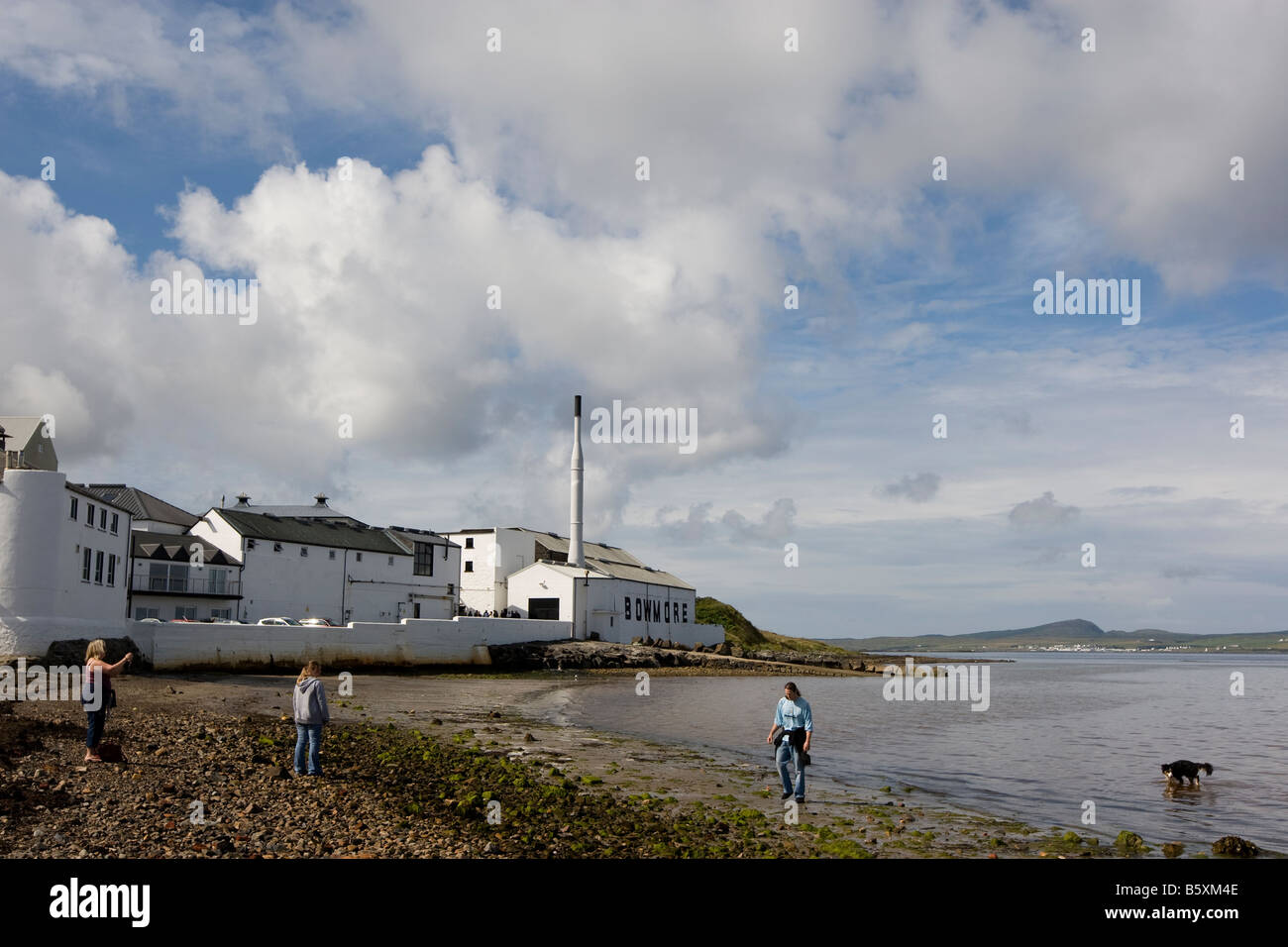 Bowmore malt whisky distillery Islay Scozia Scotland Foto Stock