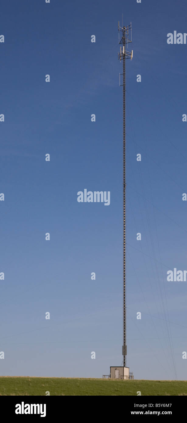 Una torre radio Foto Stock