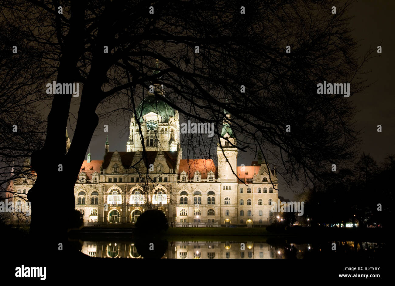 Nuovo Hanover Town Hall Foto Stock