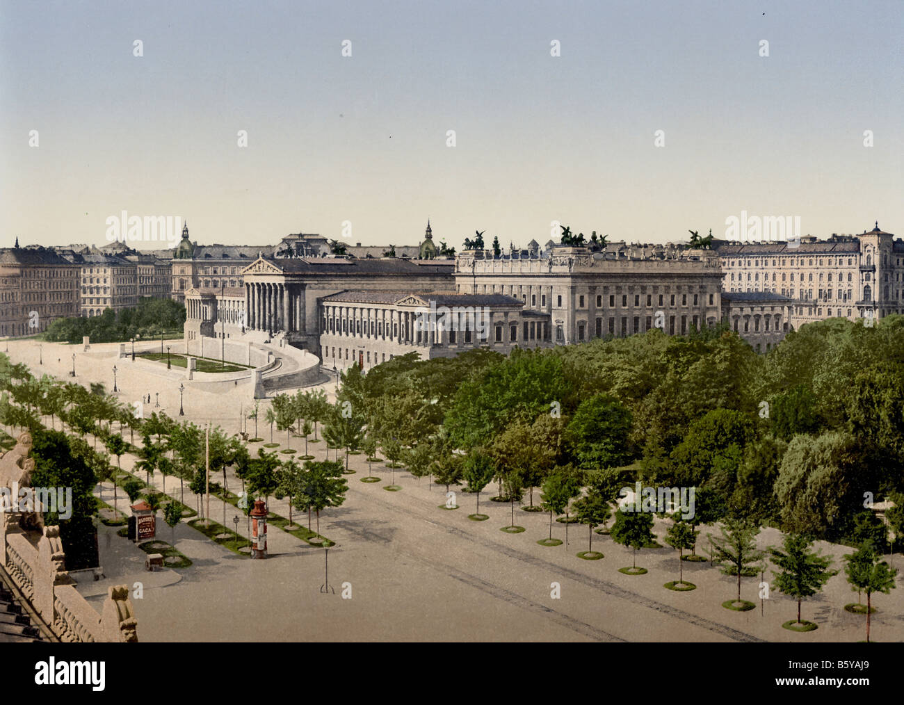 Consiglio imperiale, Vienna, Austria Foto Stock