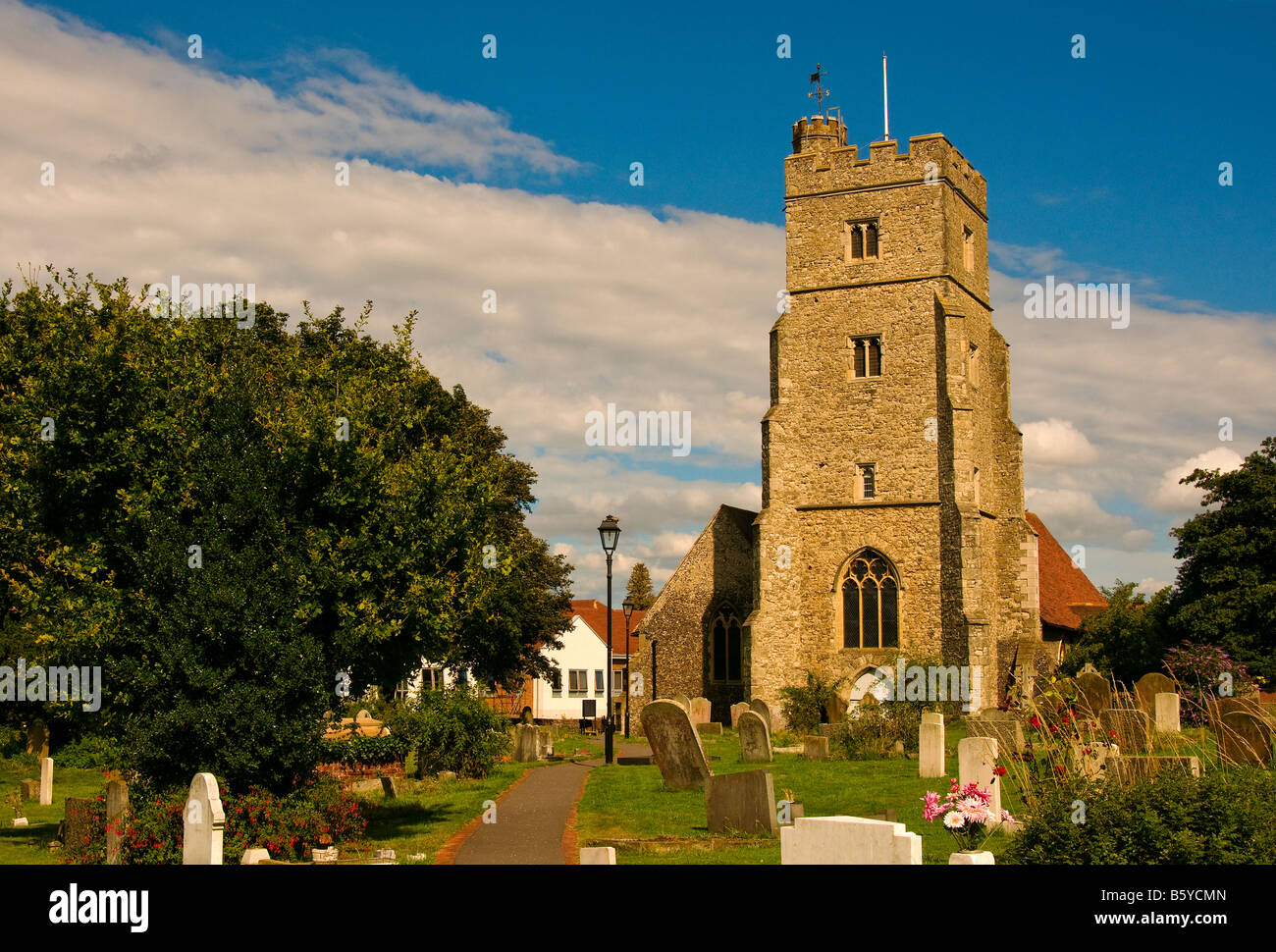 Santa Margherita è la Chiesa, Rainham, Kent. Foto Stock