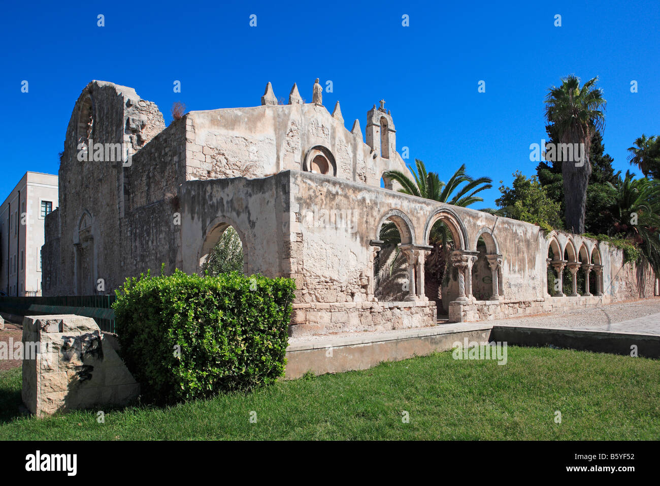 Chiesa di San Giovanni, Siracusa, Sicilia Foto Stock