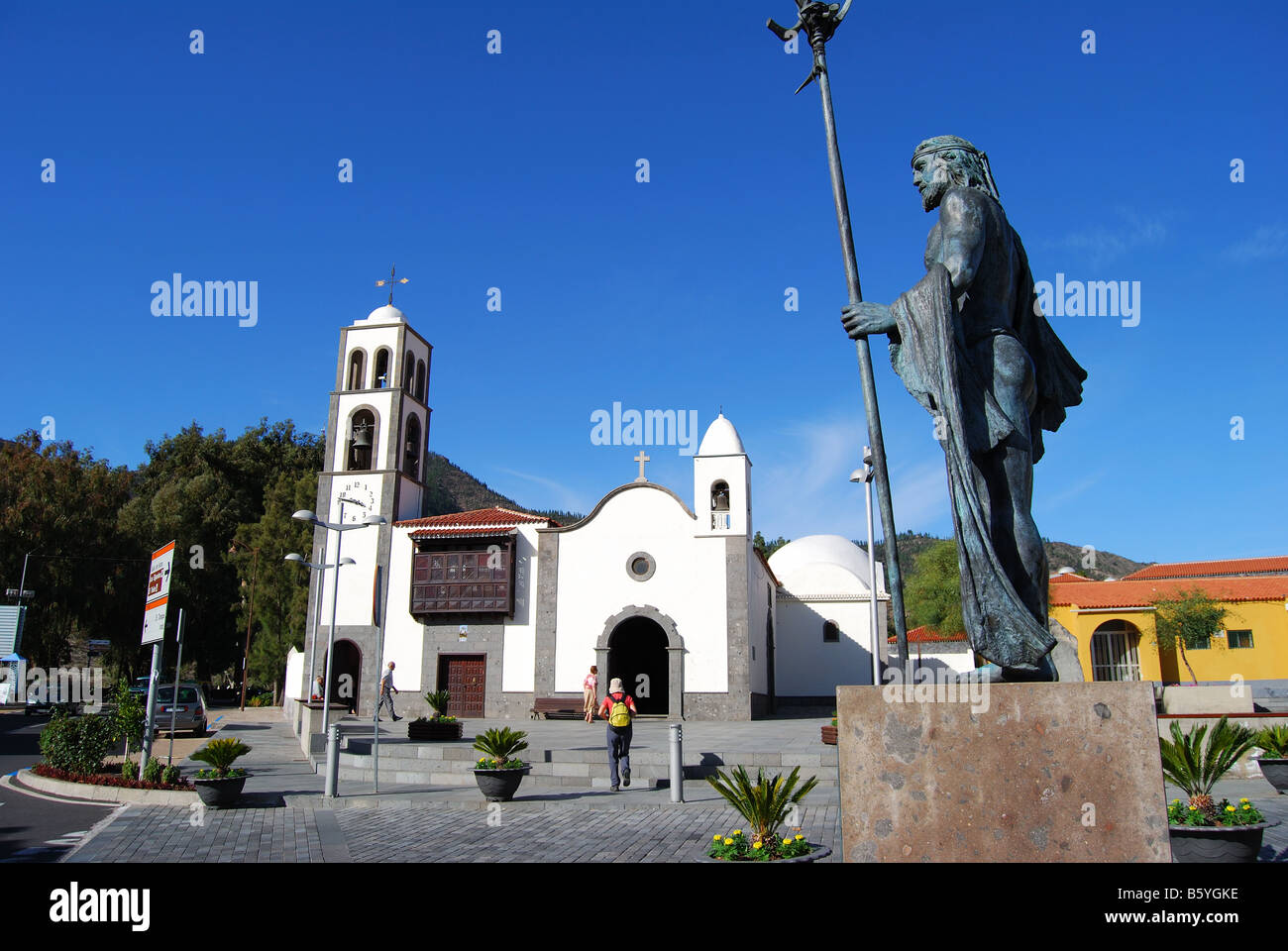 Chiesa di San Fernando, Santiago del Teide Tenerife, Isole Canarie, Spagna Foto Stock