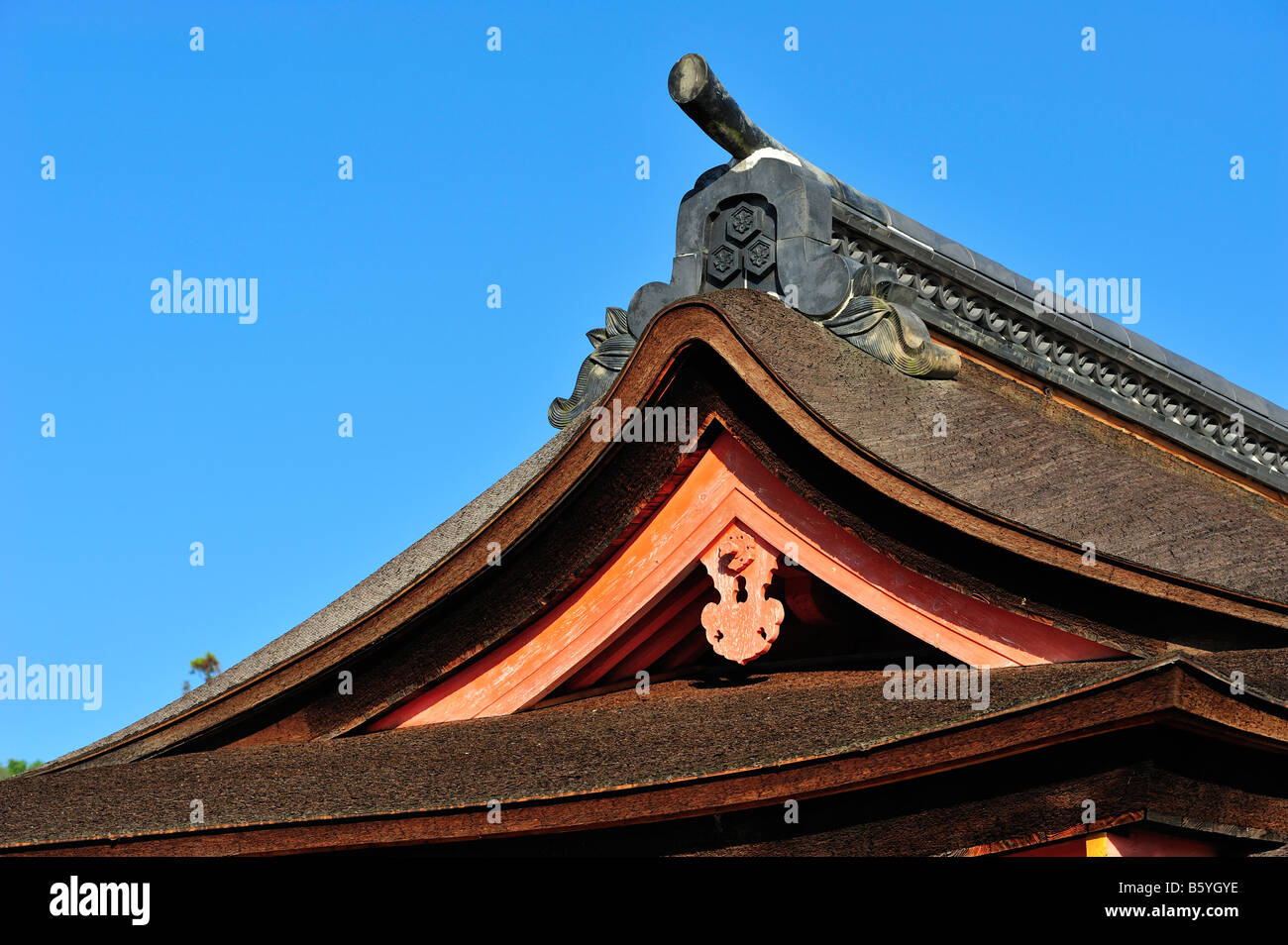 Itsukushima Jinja, Miyajima cho, Hatsukaichi, Prefettura di Hiroshima, Giappone Foto Stock