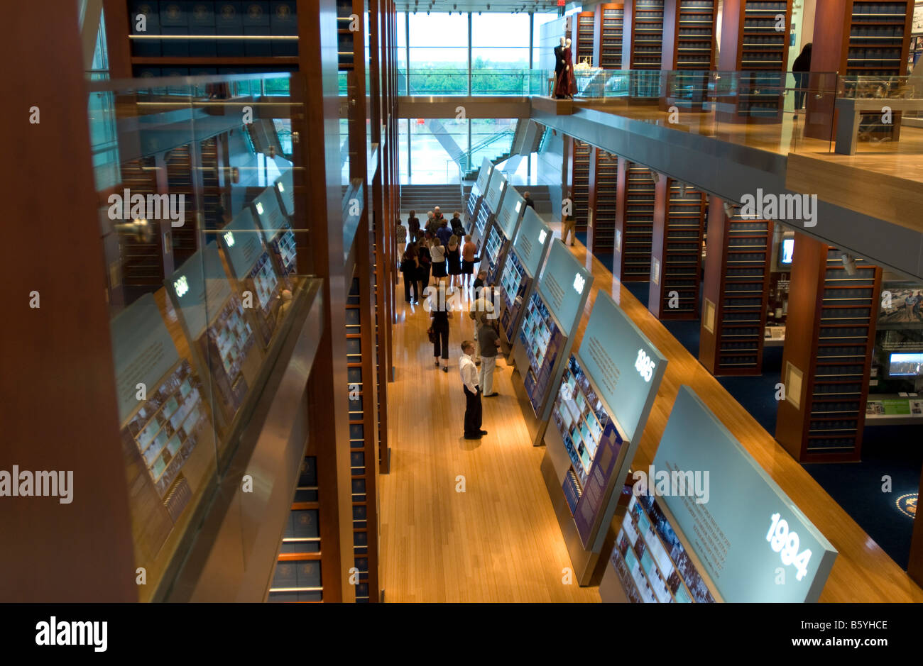 La Clinton Presidential Library and Museum Little Rock Arkansas Foto Stock