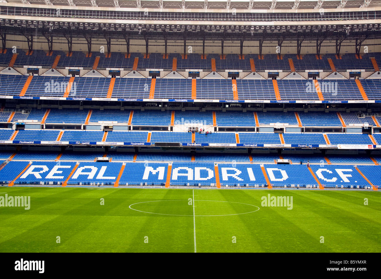 Stadio Santiago Bernabeu, Madrid, Spagna Foto Stock
