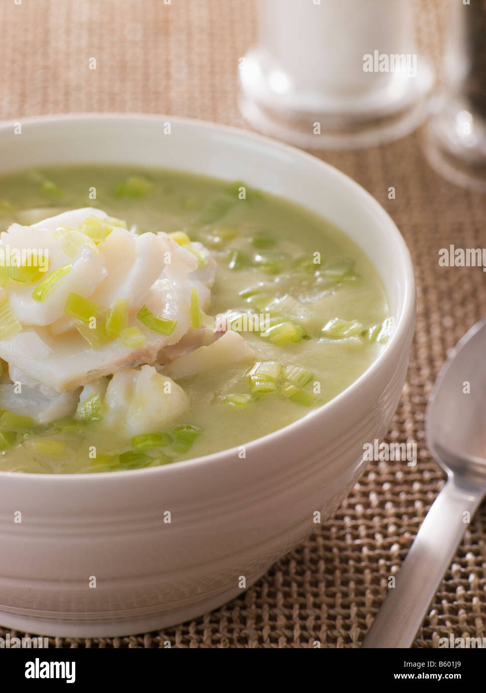 Ciotola di Cullen Skink Foto Stock