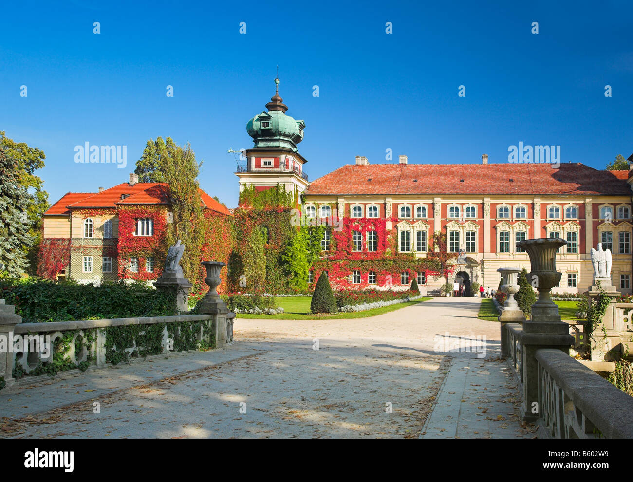 Castello Lancut, Polonia Foto Stock