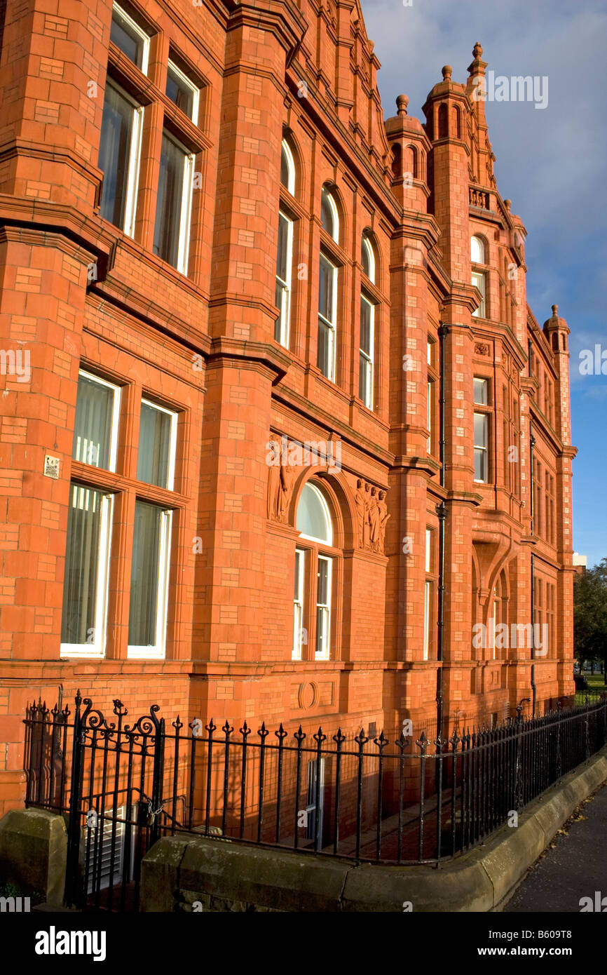 Sbucciare Edificio, Università di Salford, Salford, Regno Unito. Foto Stock