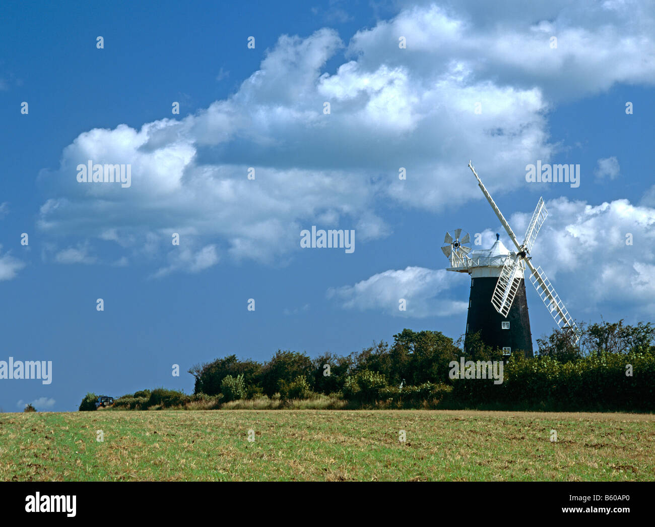 Il mulino a vento di NORFOLK REGNO UNITO Europa Foto Stock