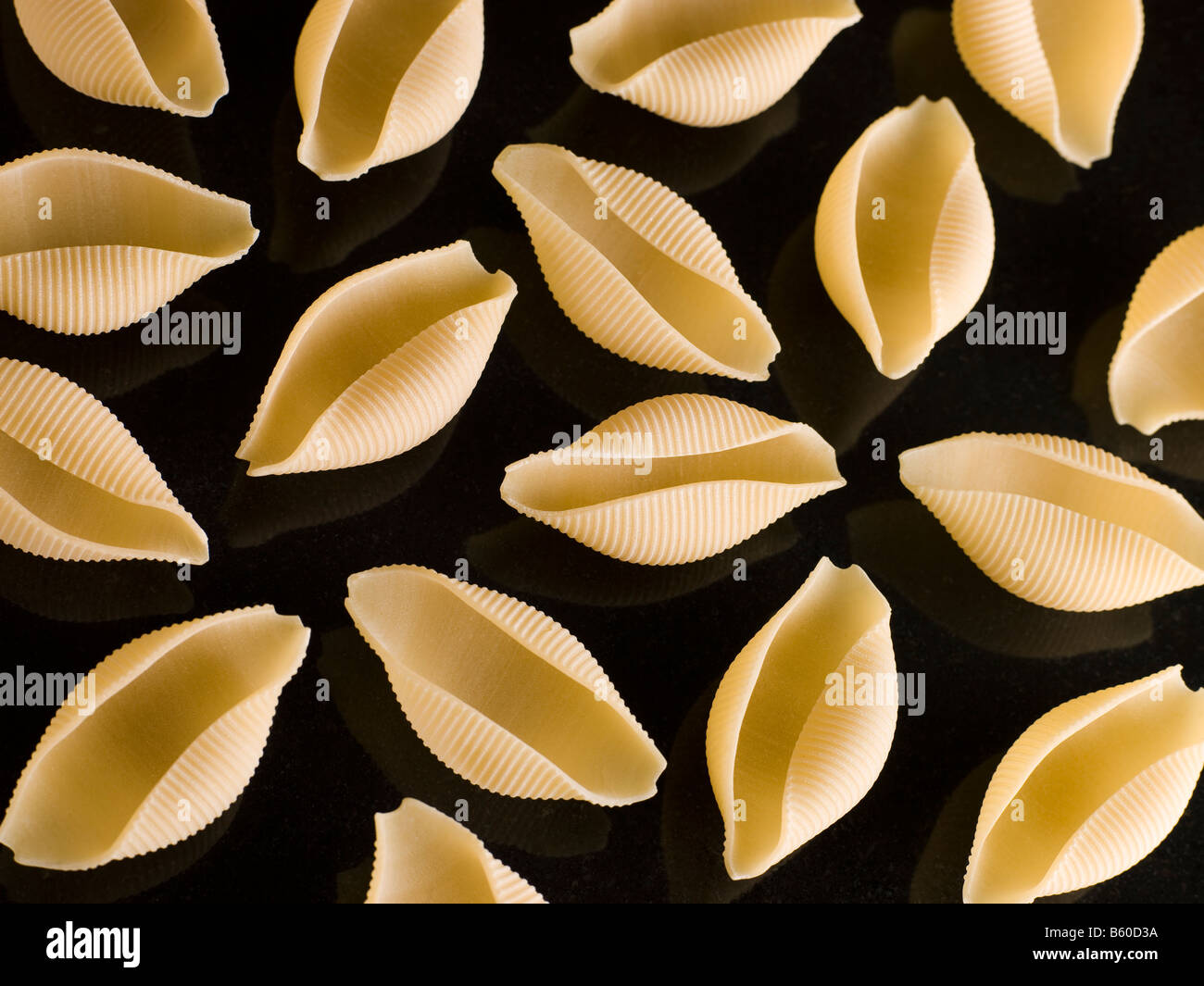 Pasta Conchiglioni Shell Foto Stock