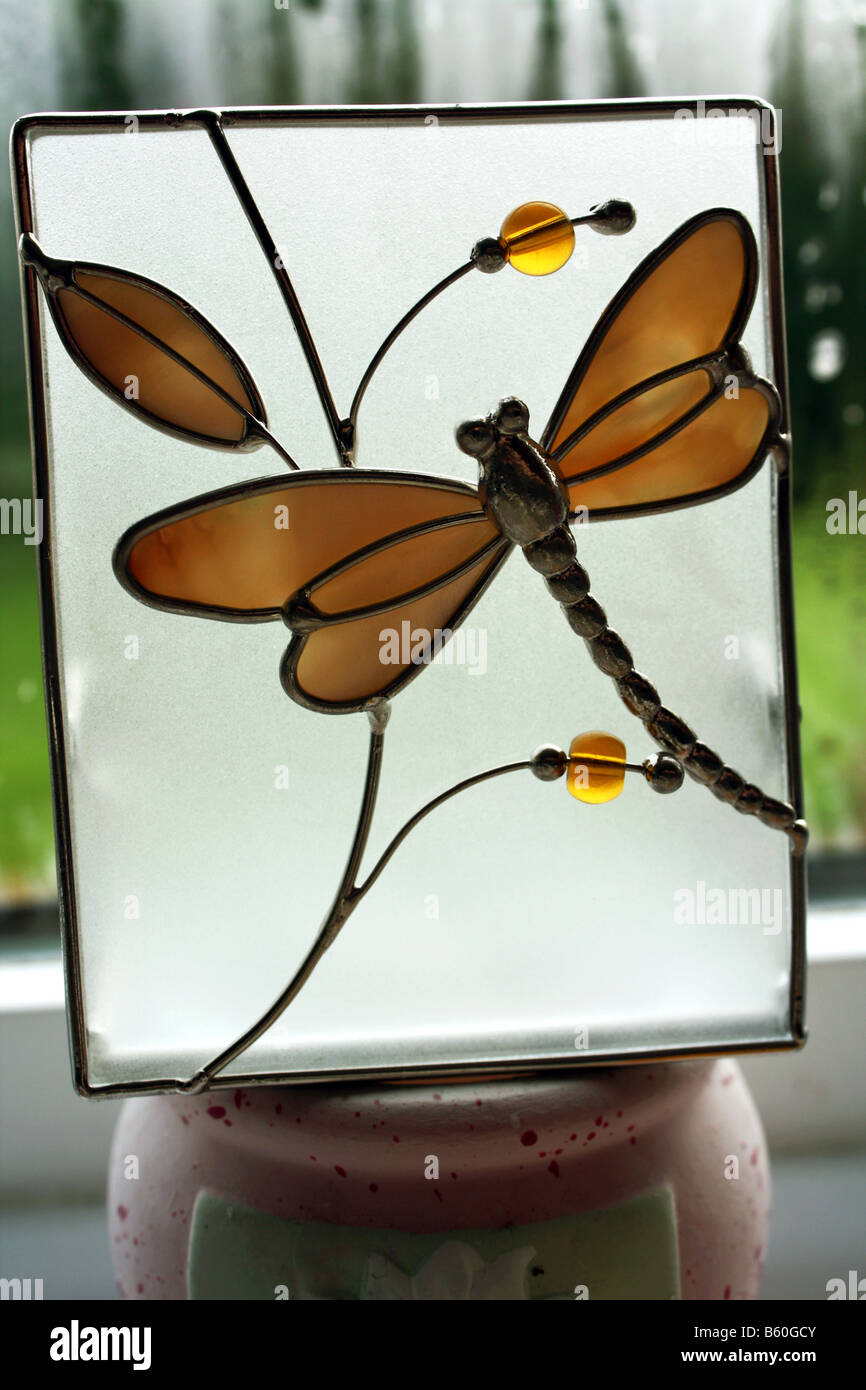 Libellula ornimental Foto Stock