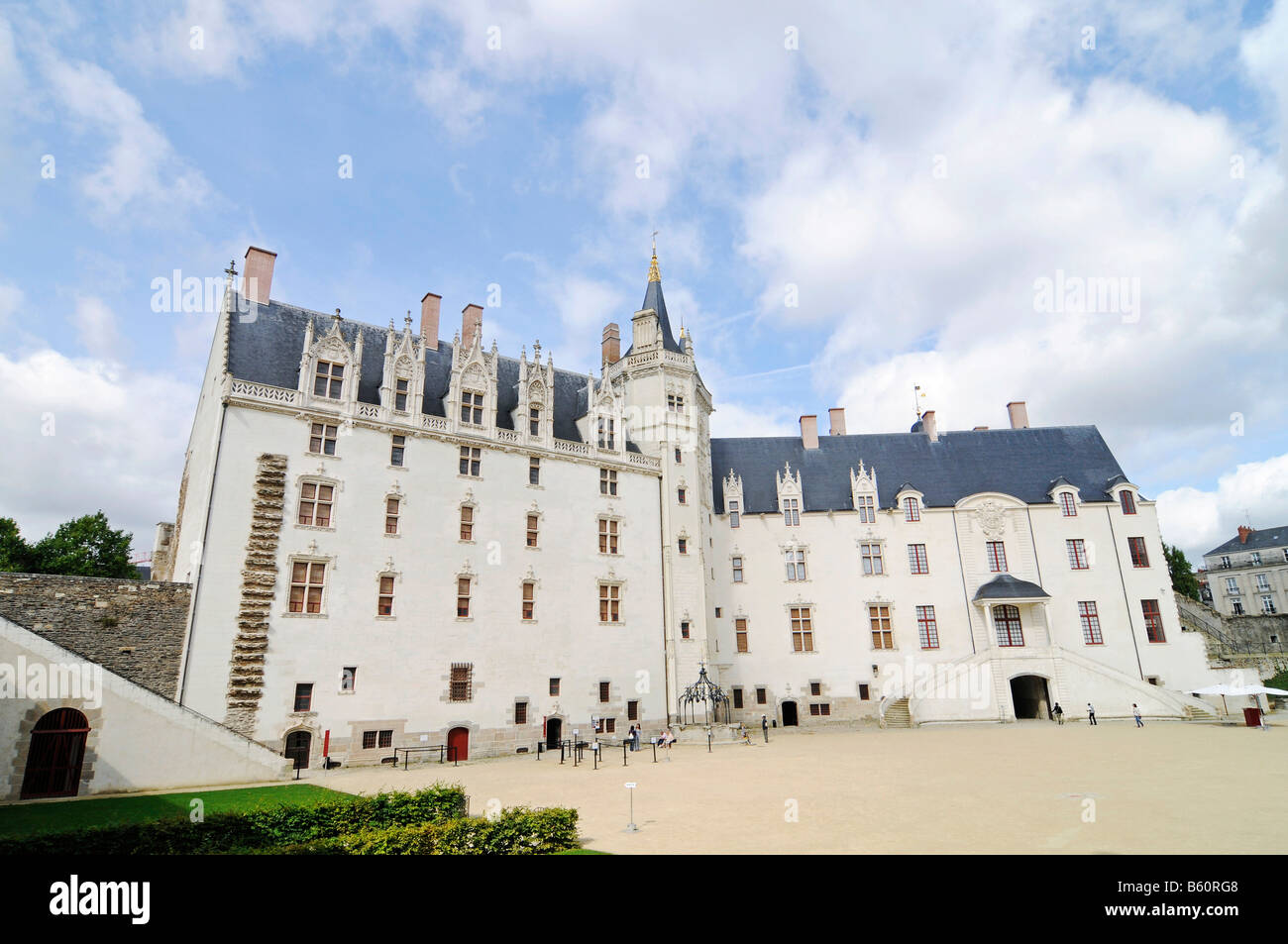 Château des Ducs de Bretagne, fortezza, Castello, museo, Nantes, Pays de la Loire, in Francia, in Europa Foto Stock