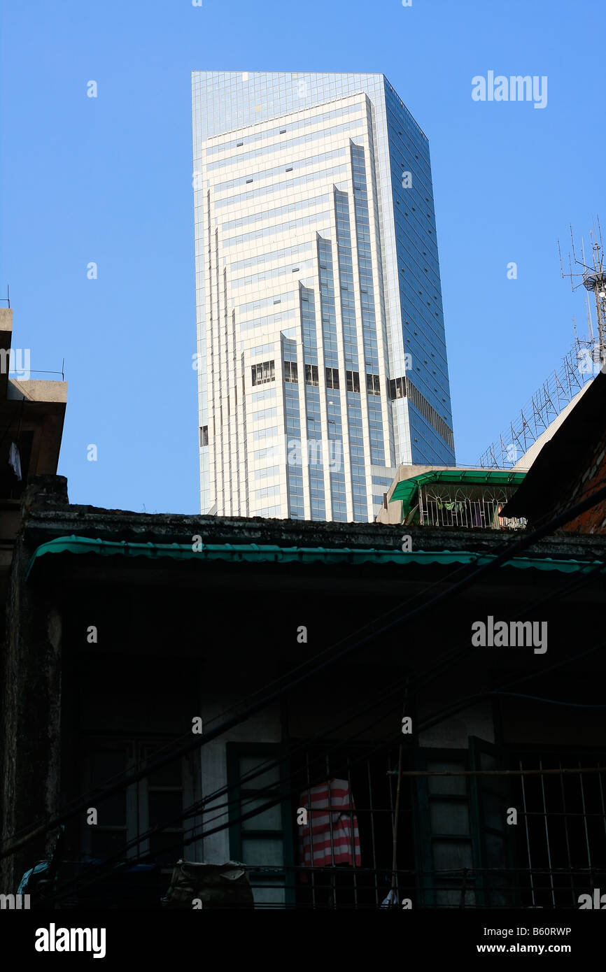 Divario di reddito cina sviluppo veloce grande contrasto tra ricchi e poveri Foto Stock