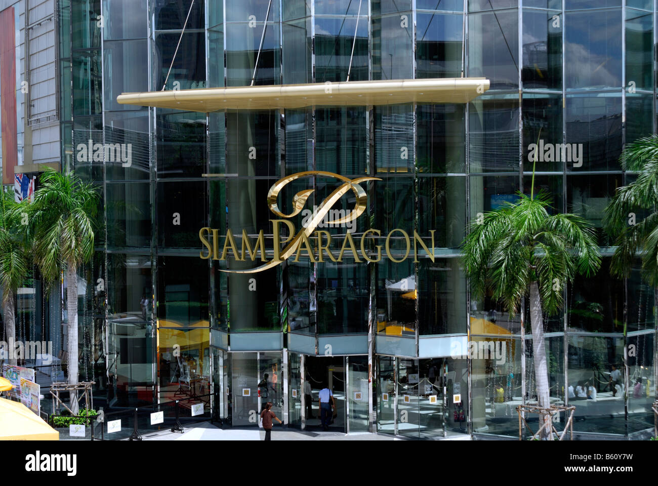 Il Siam Paragon Shopping Mall,Bangkok Foto Stock