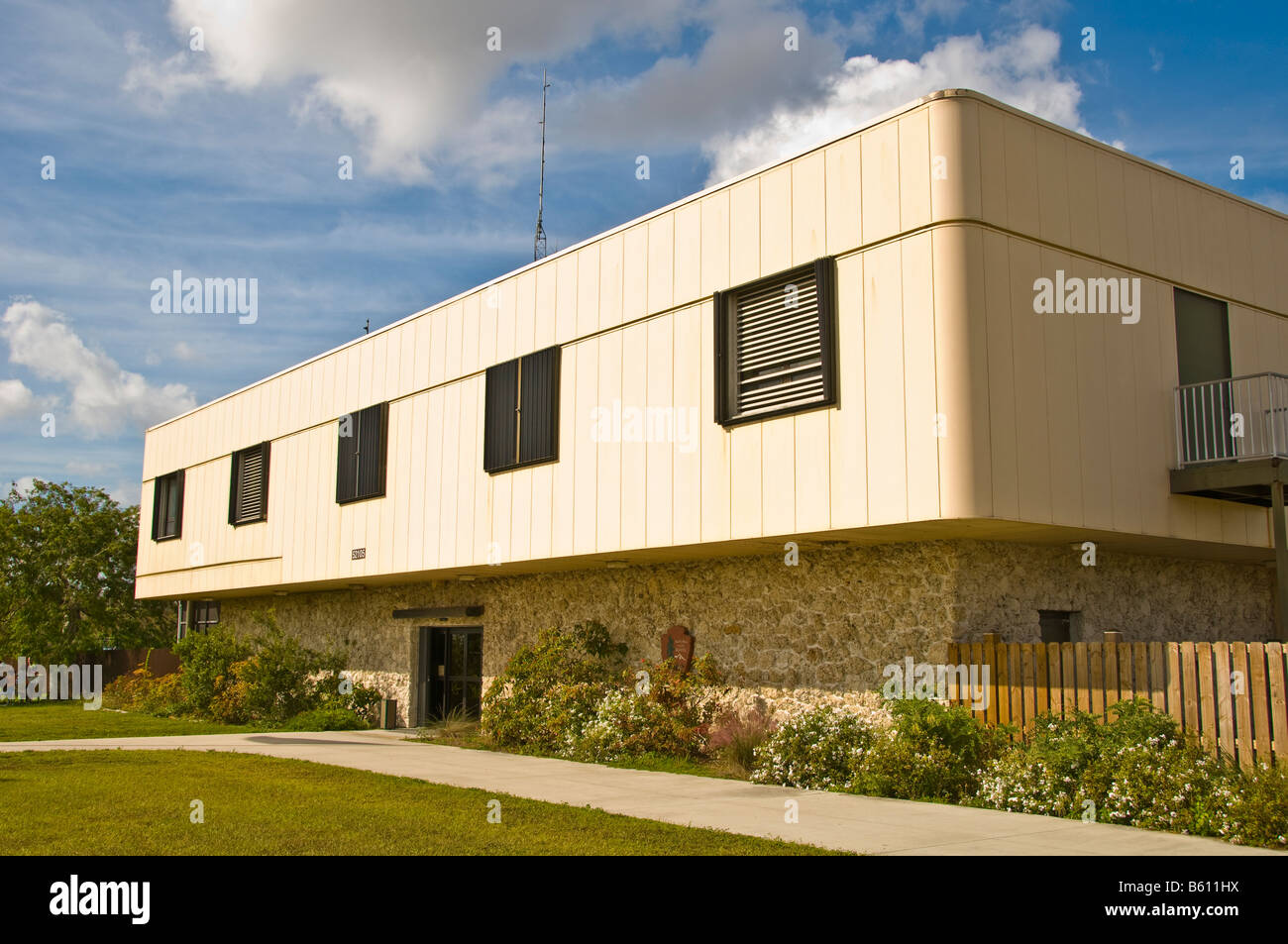 Oasis Visitor Center Big Cypress National Preserve Visitor Center Everglades sulla US 41 Tamiami per voli Trail Florida FL Foto Stock