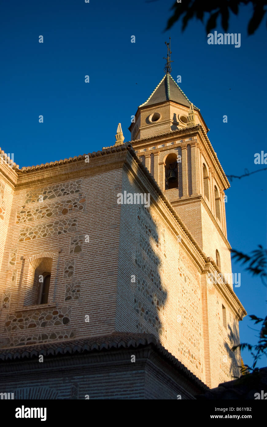 La Chiesa di Santa Maria de la Alhambra di Granada, Spagna Foto Stock