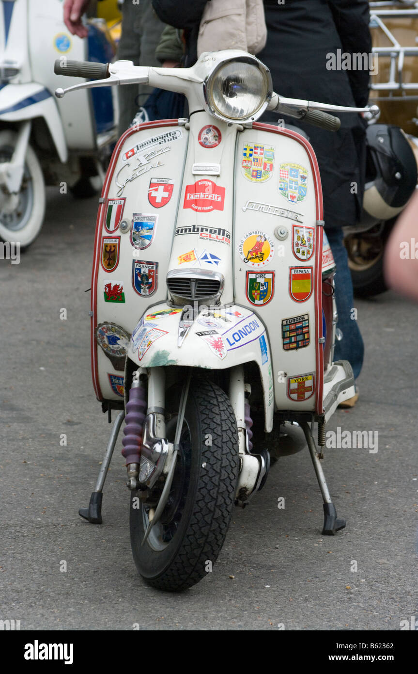 Lambretta Scooter Scooters Foto Stock