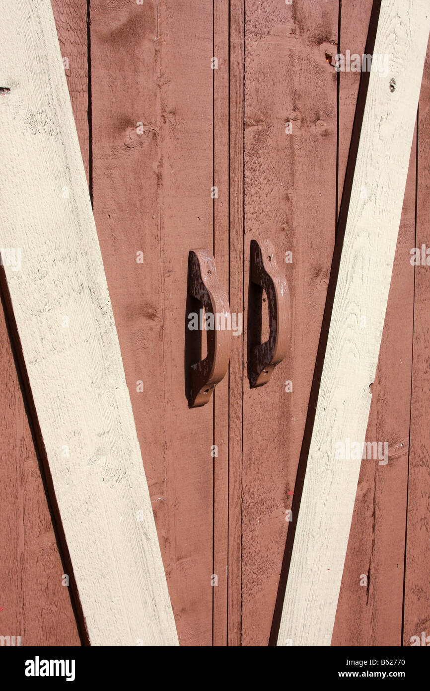 Fienile Rustico porte di Branson Missouri Foto Stock