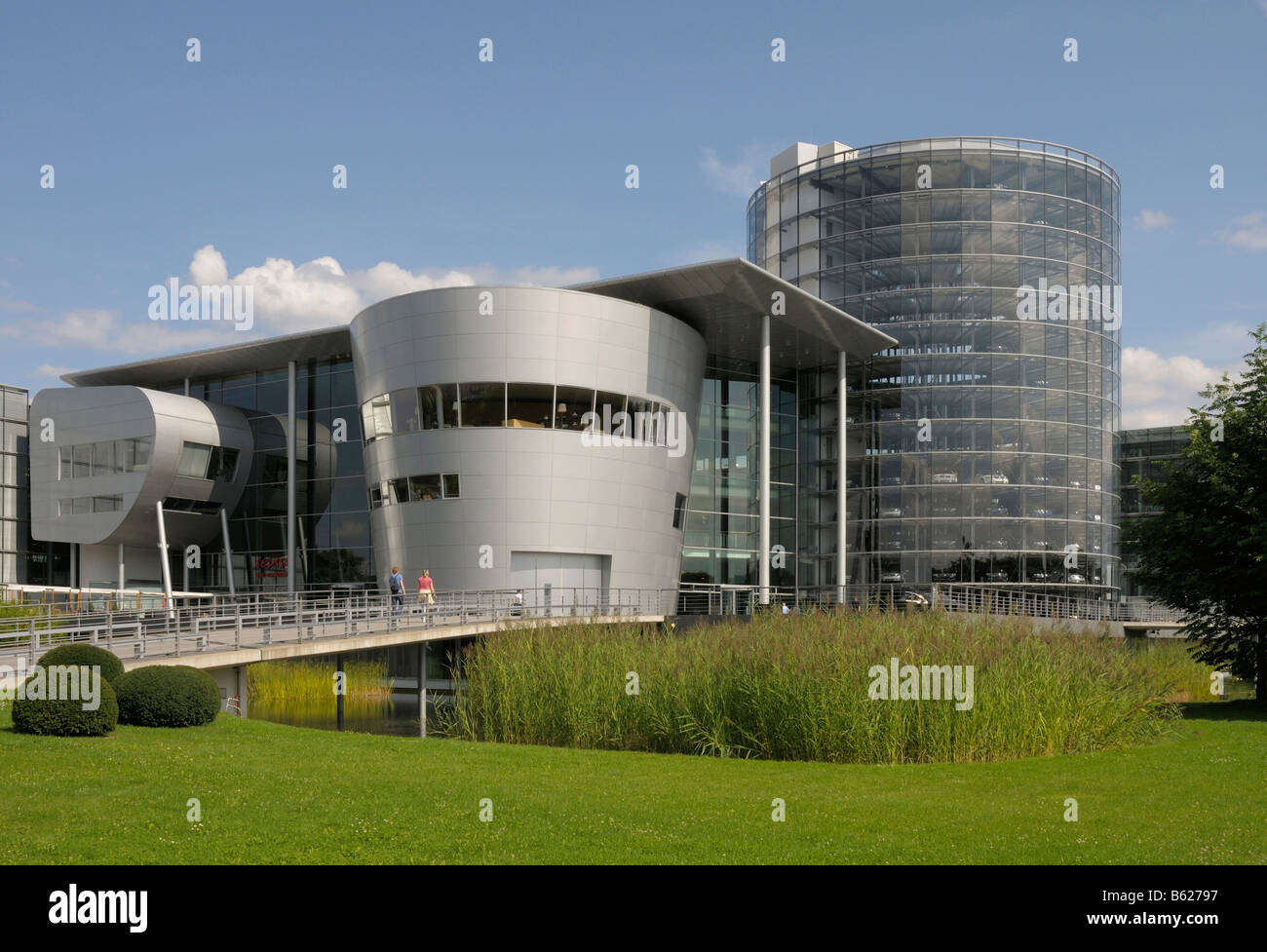 Impianto di VW, Dresda, Sassonia, Germania, Europa Foto Stock