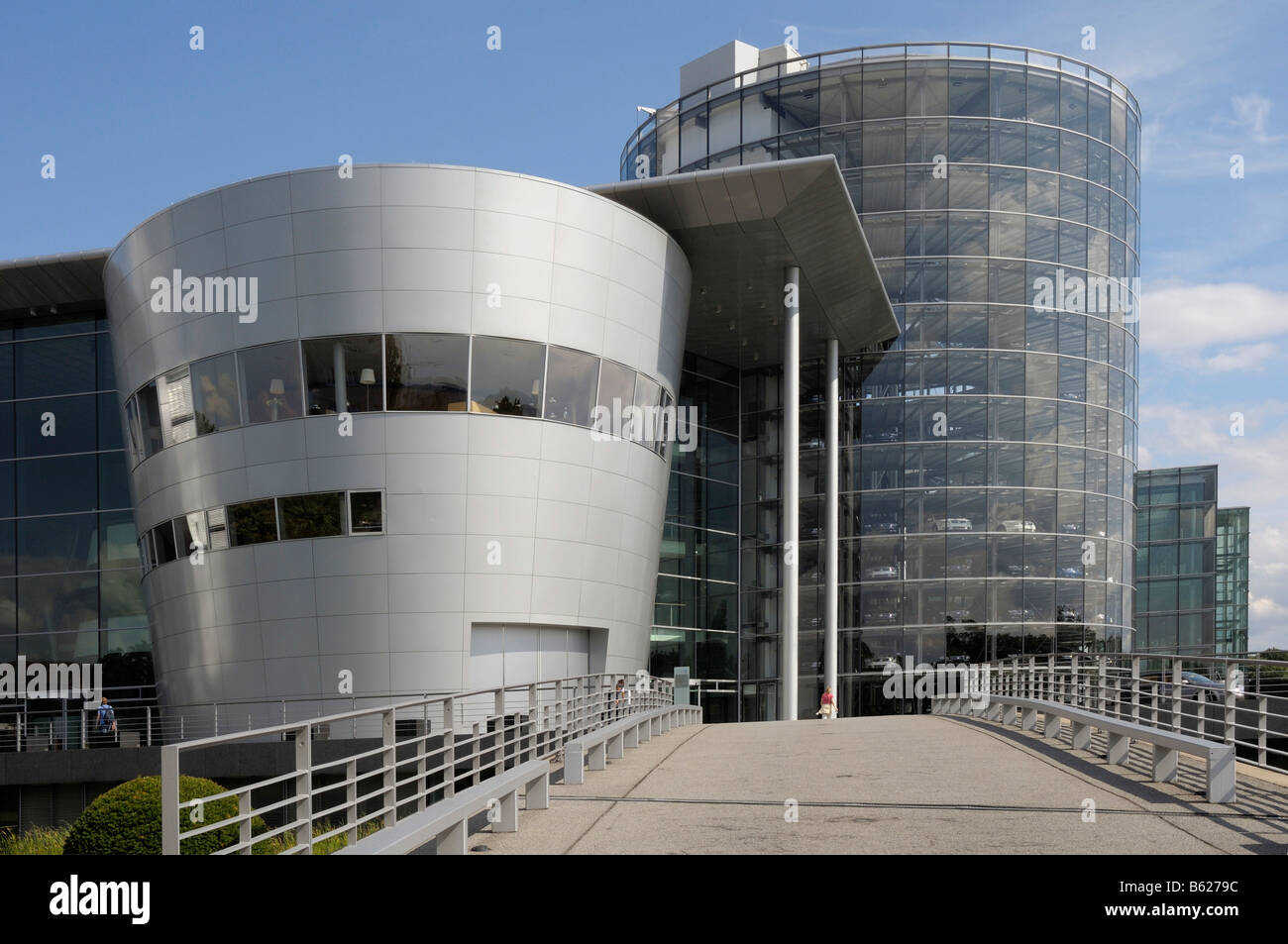 Impianto di VW, Dresda, Sassonia, Germania, Europa Foto Stock