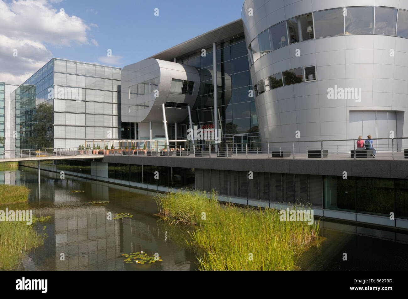 Impianto di VW, Dresda, Sassonia, Germania, Europa Foto Stock