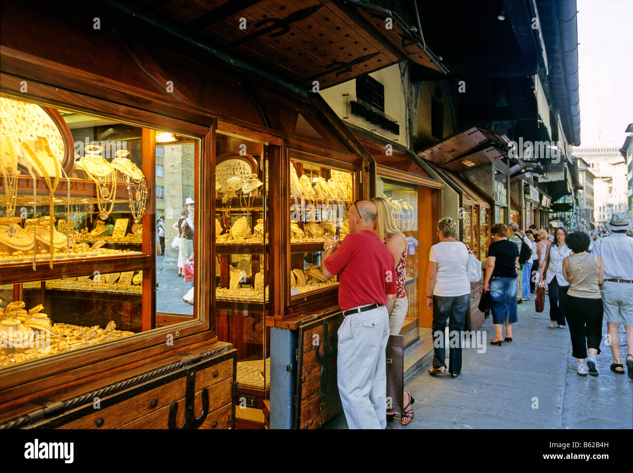 Jewelry Ponte Vecchio Florence Firenze Immagini e Fotos Stock - Alamy