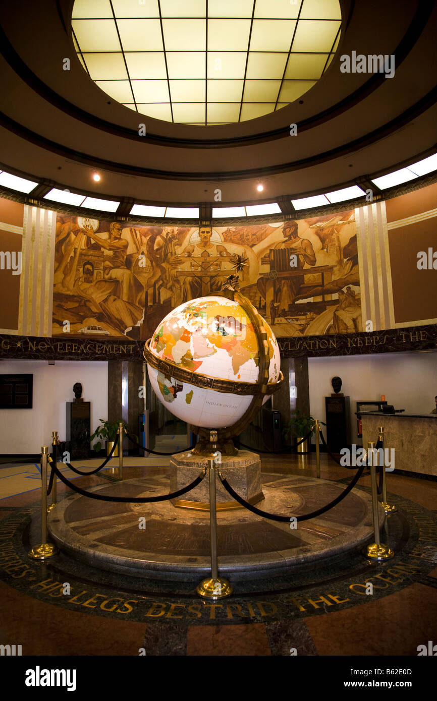 Los Angeles Times building di Los Angeles in California negli Stati Uniti d'America Foto Stock