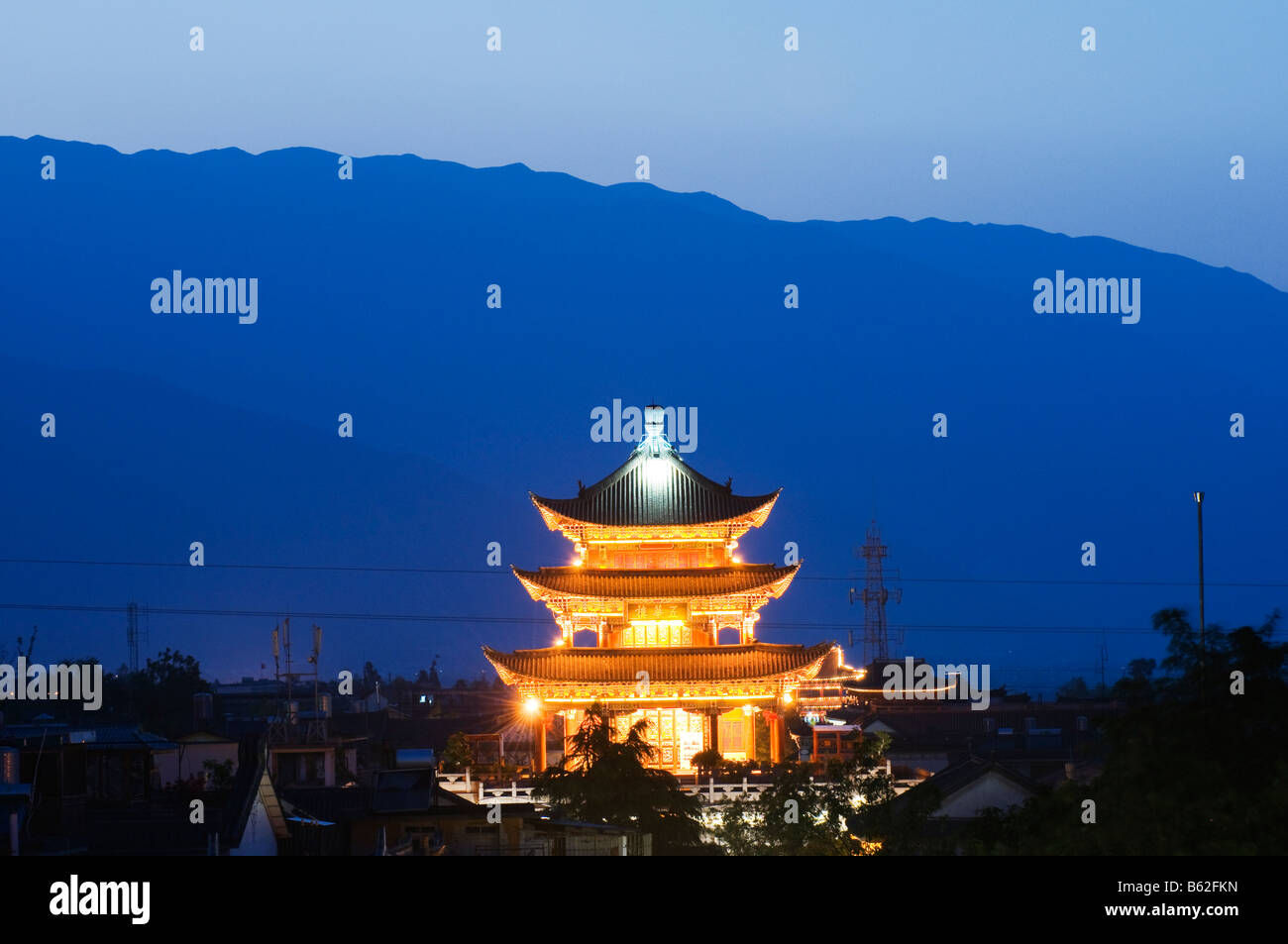 Cina Yunnan Città Dali Foto Stock