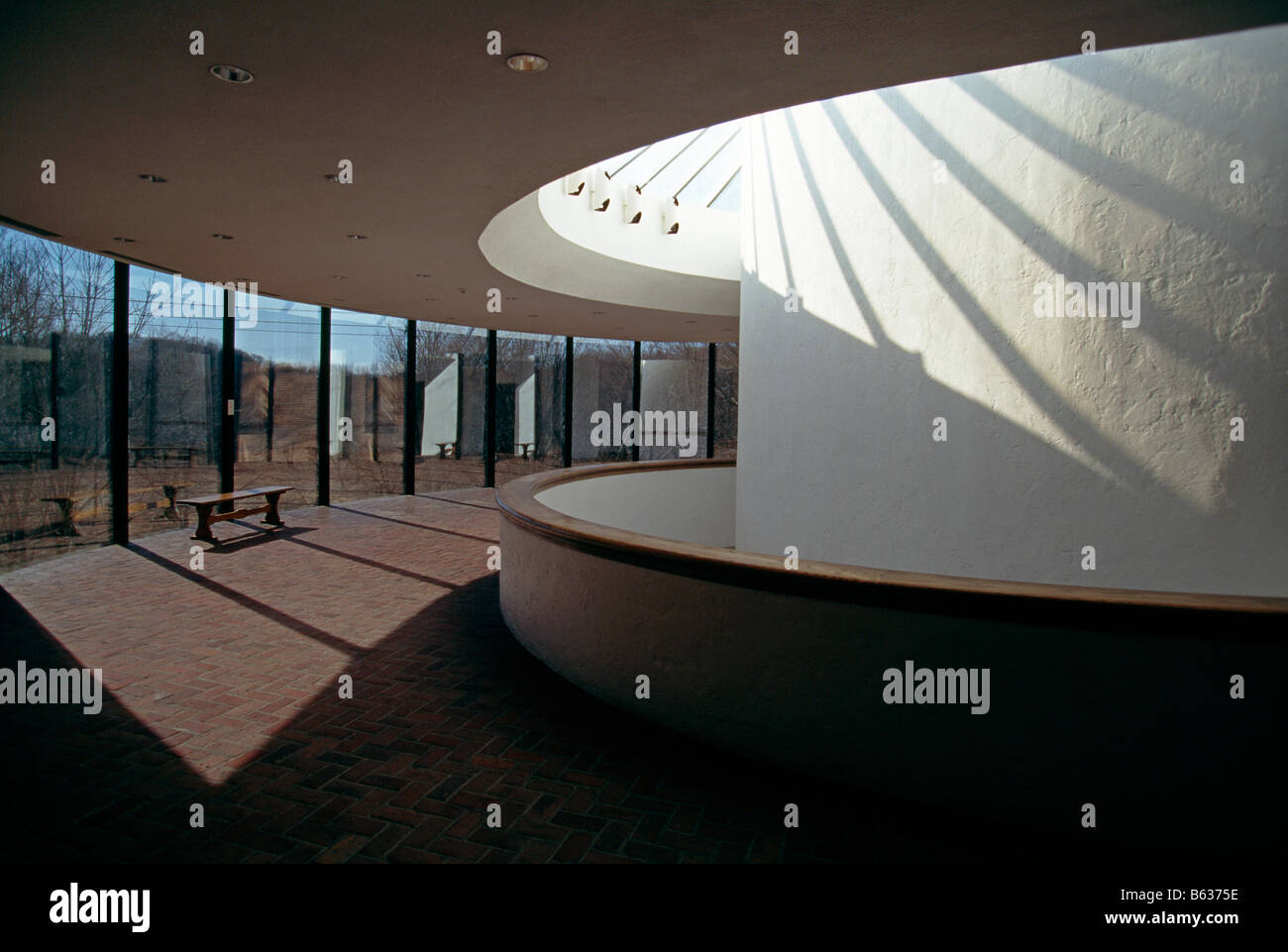 Presentando l'arte americana nel XIX secolo Grist Mill, la Brandywine River Museum, Chadds Ford, Pennsylvania, STATI UNITI D'AMERICA Foto Stock