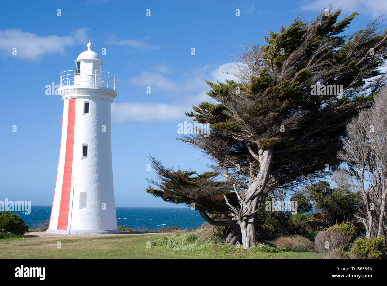 Mersey Bluff Faro Devonport Tasmania Foto Stock