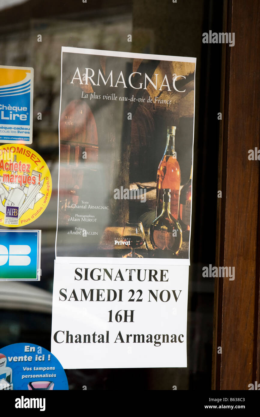 Armagnac - Francia meridionale Brandy liquore tipo Foto Stock