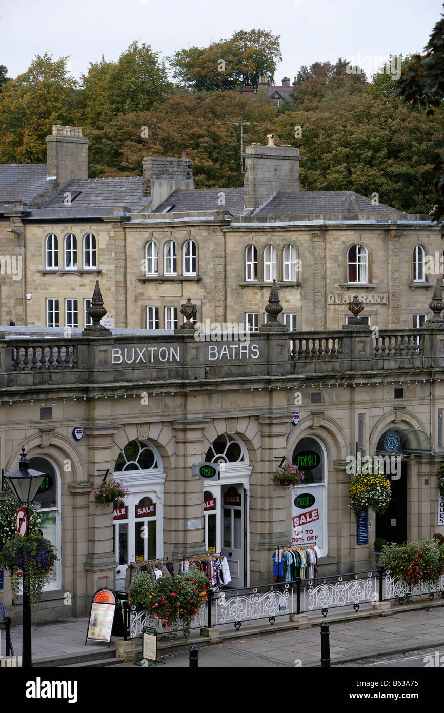 Buxton Bagni Buxton Derbyshire Midlands UK Regno Unito Gran Bretagna Foto Stock