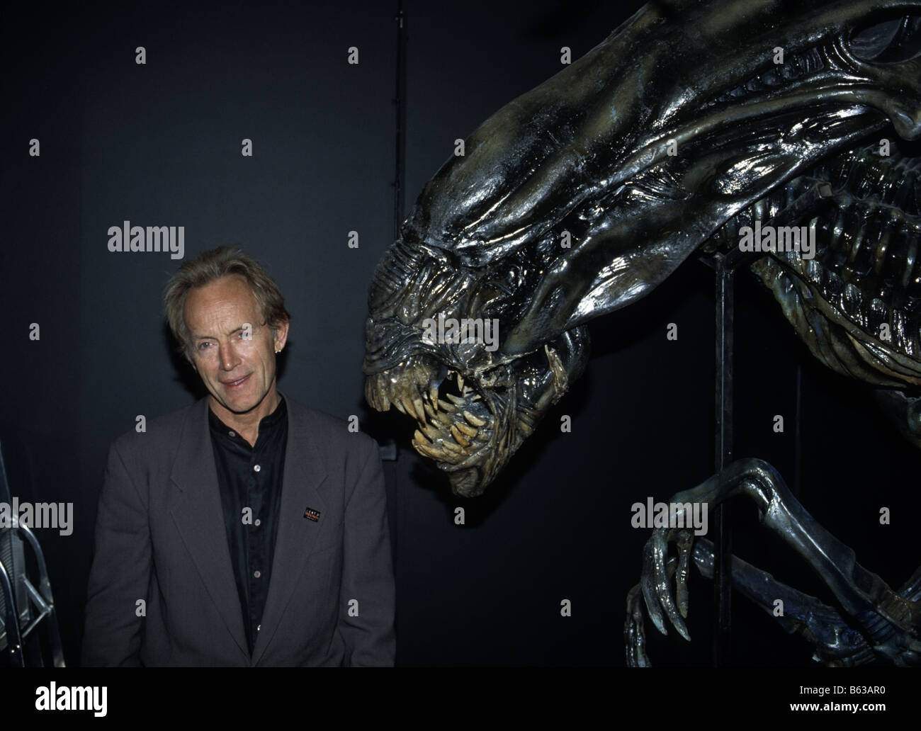 Lance Henriksen all'apertura guerra aliena a Londra Inghilterra Ottobre 1993 Foto Stock