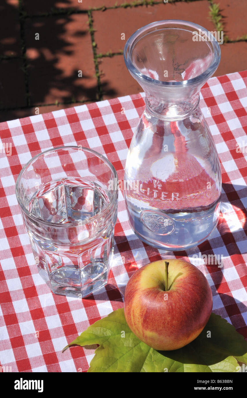 Wasserkrug bottiglia di acqua Foto Stock