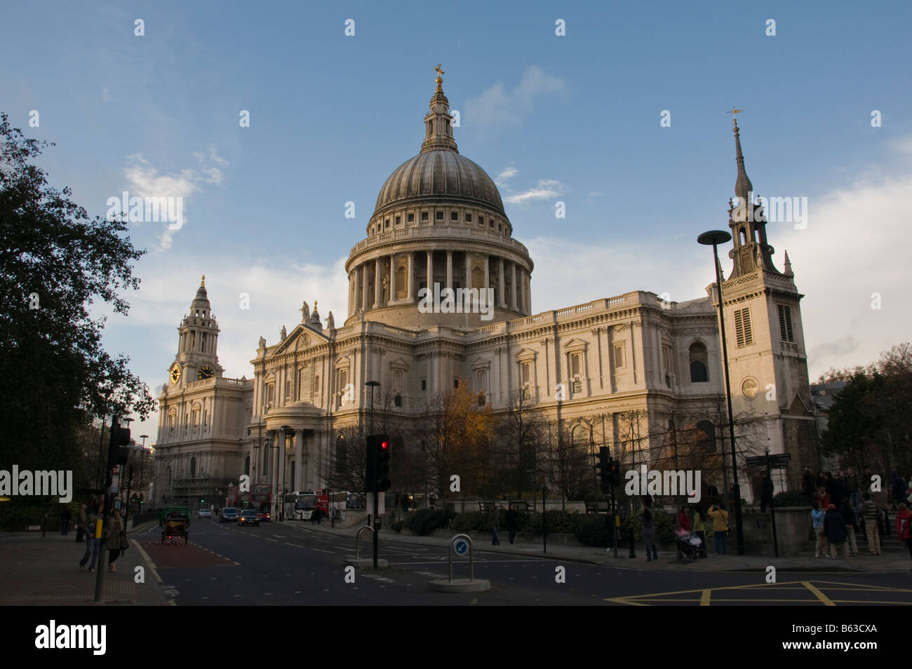 La Cattedrale di St Paul London Foto Stock