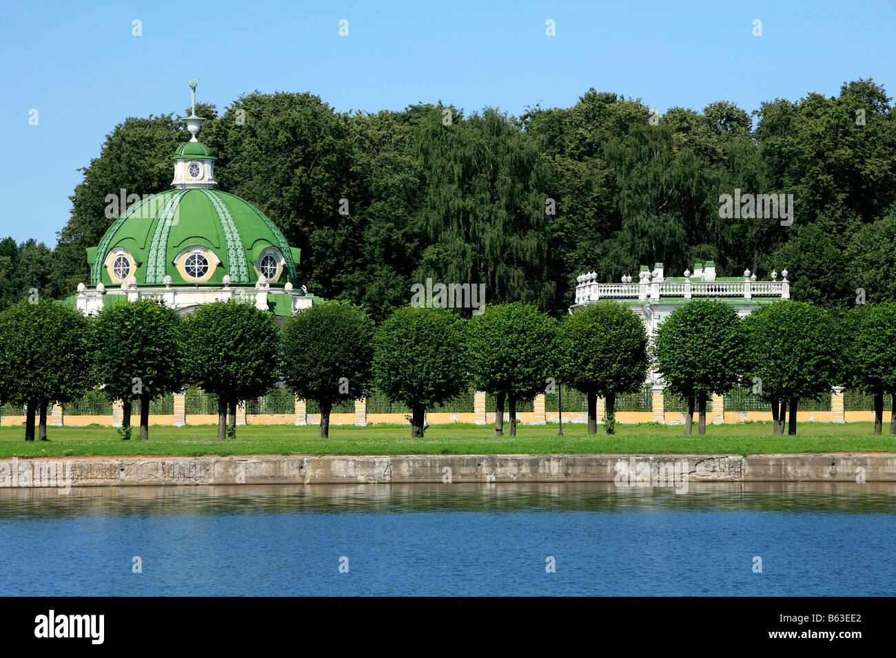 La Grotta del xviii secolo Kuskovo Estate Lubyanka Mosca, Russia Foto Stock