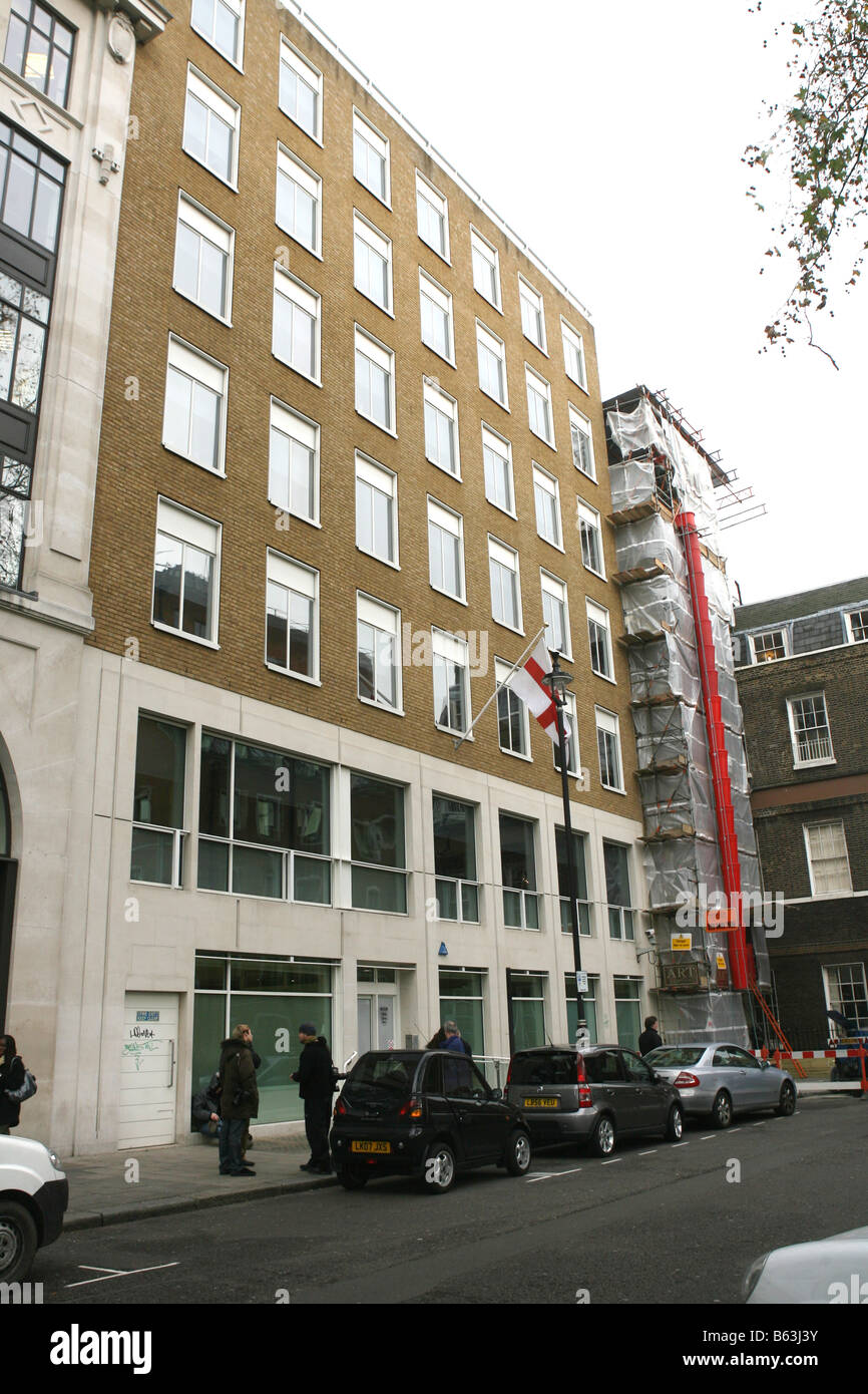 La Football Association Head office Soho Square Londra Inghilterra Foto Stock