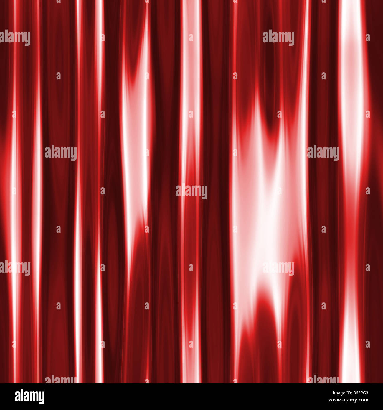 Un rosso texture di sfondo che appare come un setoso tessuto satin o tenda questo piastrelle perfettamente come un modello Foto Stock