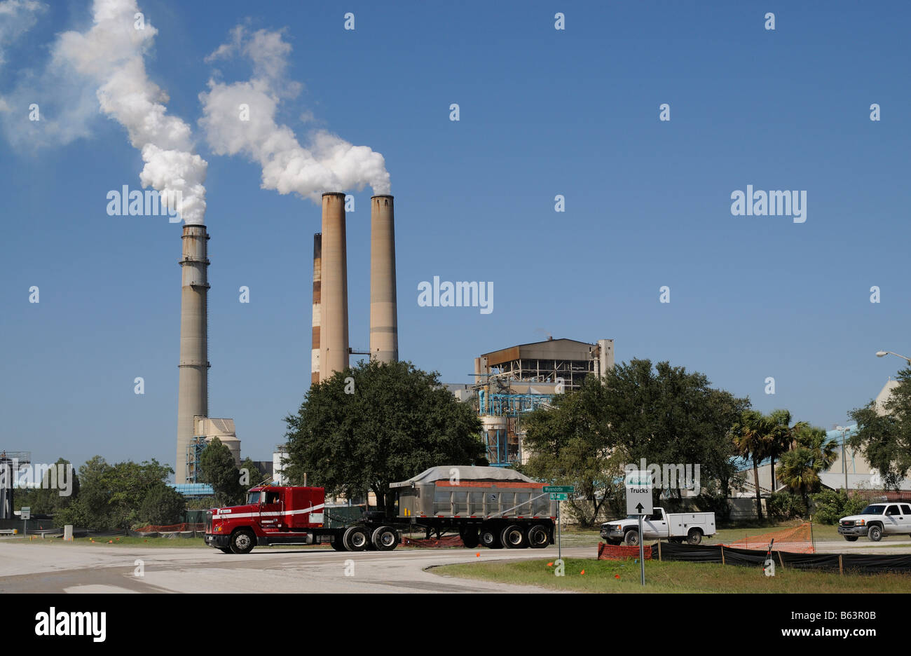 TECO Energy Big Bend power station Florida America USA Foto Stock